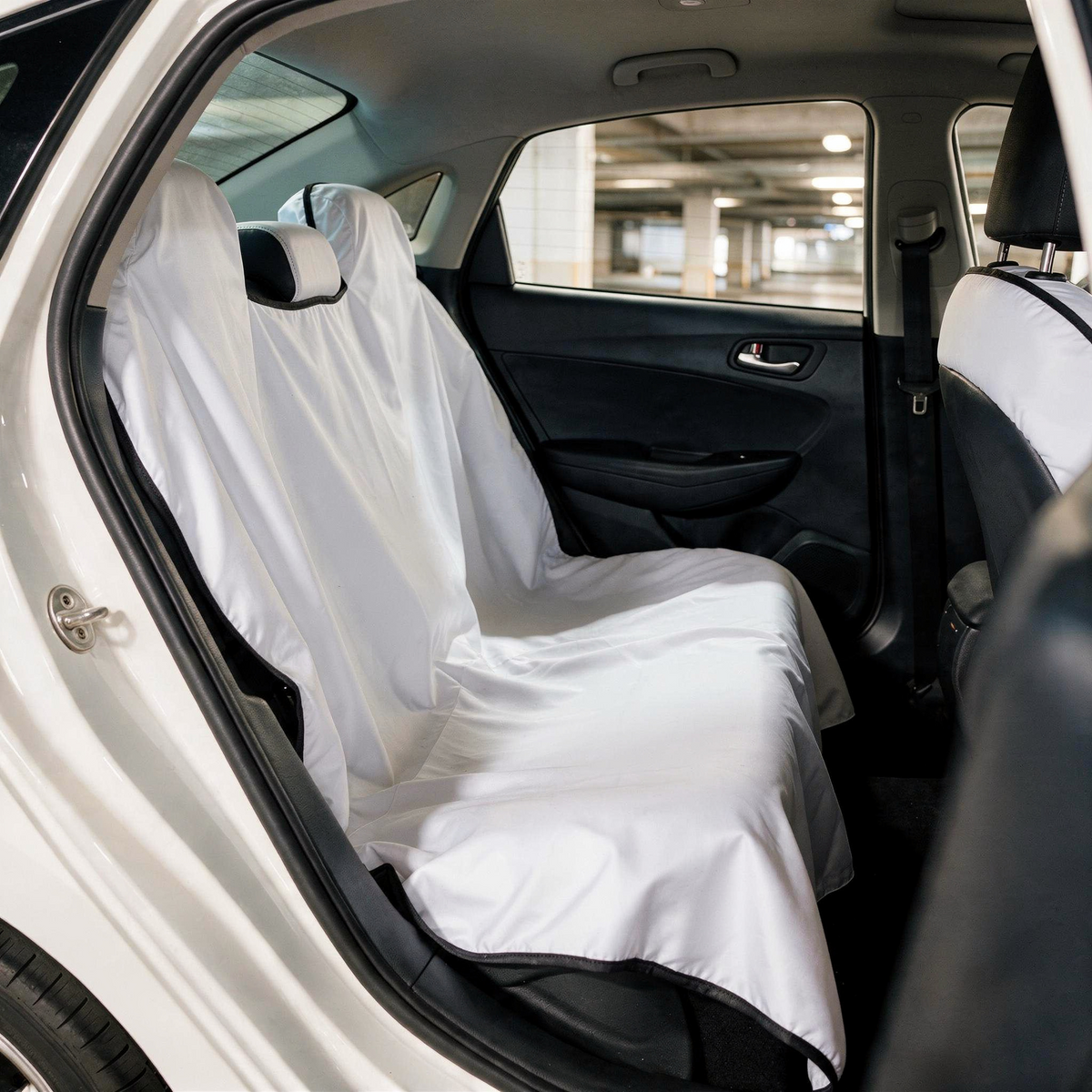 Seat cover set  / White